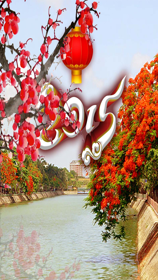 Hình nền năm mới 2015 đẹp nhất cho iPhone