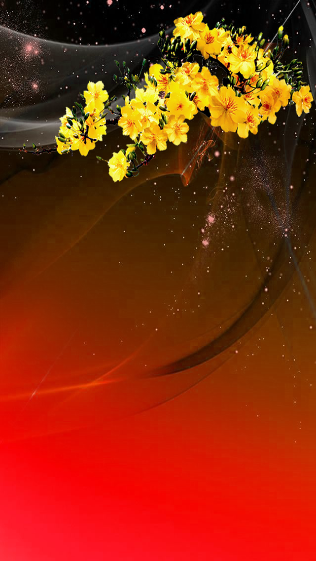 Hình nền năm mới 2015 đẹp nhất cho iPhone