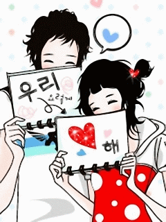 34 Ảnh động tình yêu đẹp